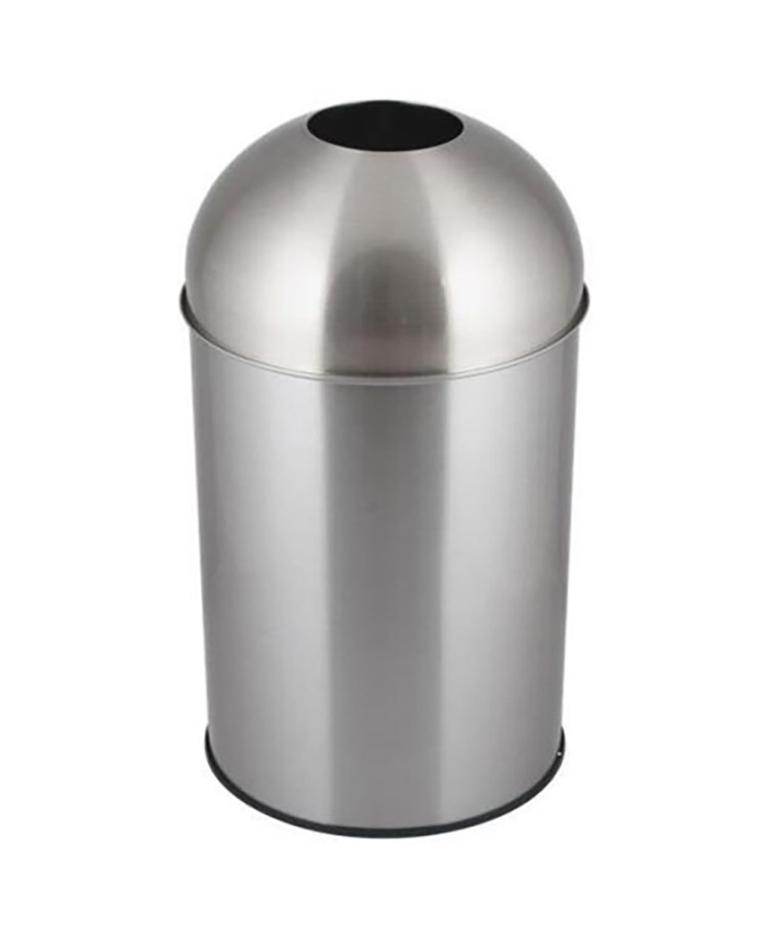 Afvalbak - 50 Liter - RVS - Ø35 CM - Promoline