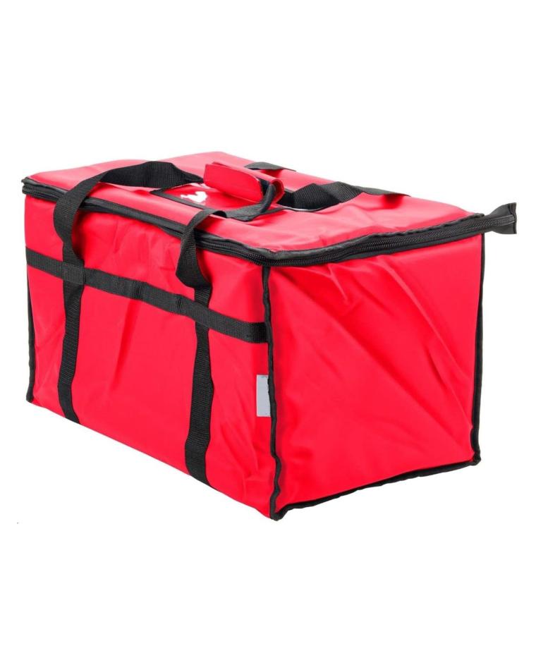 Voedsel Transport Tas - 58 x 35 x 35 CM - Polyester - Rood - Promoline