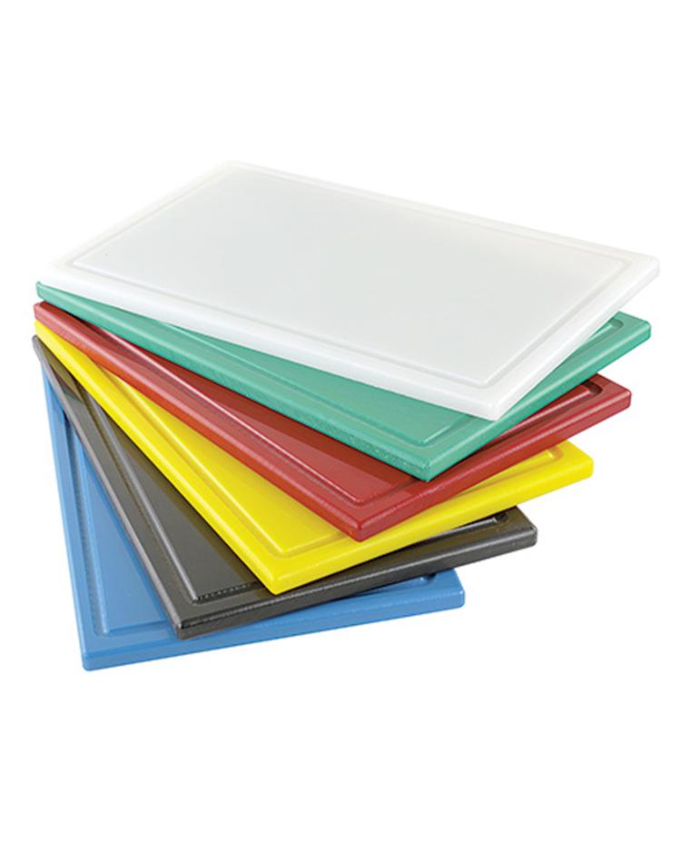 Snijplank - Rood - 1/2 GN - HACCP - Sapgeul - Promoline