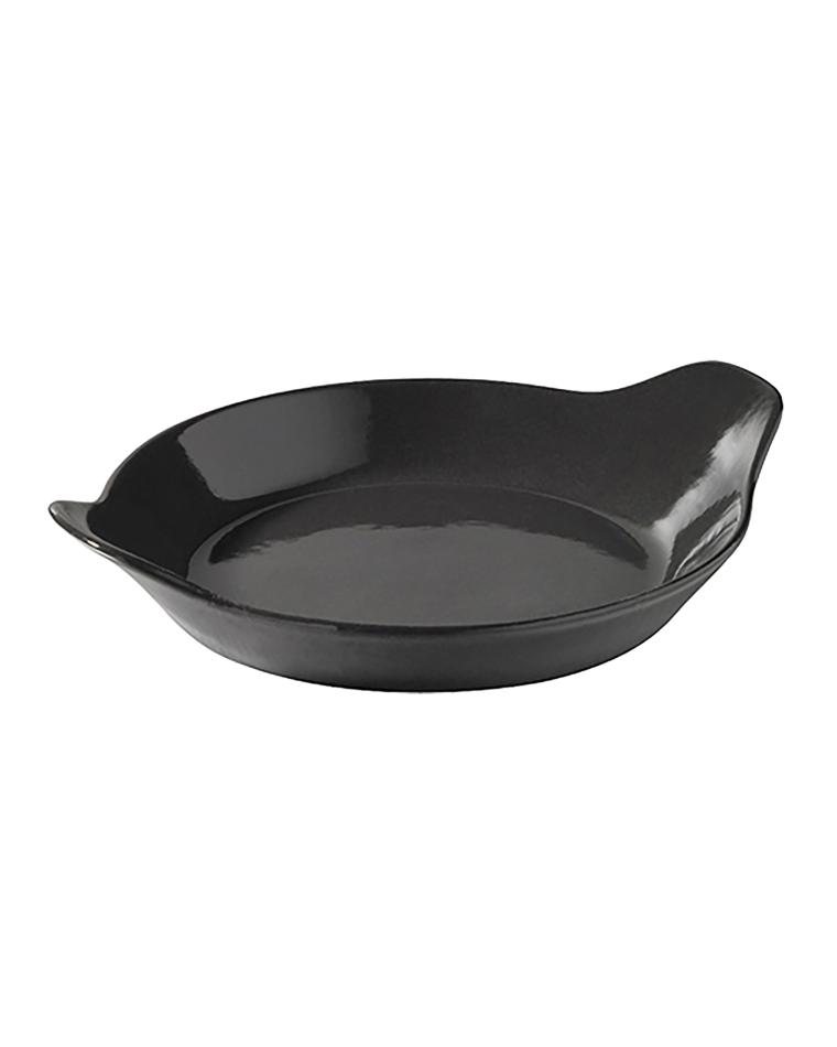 Eierschaal - 0.25 KG - Ø15 CM - Porselein - Zwart - Revol - 735827