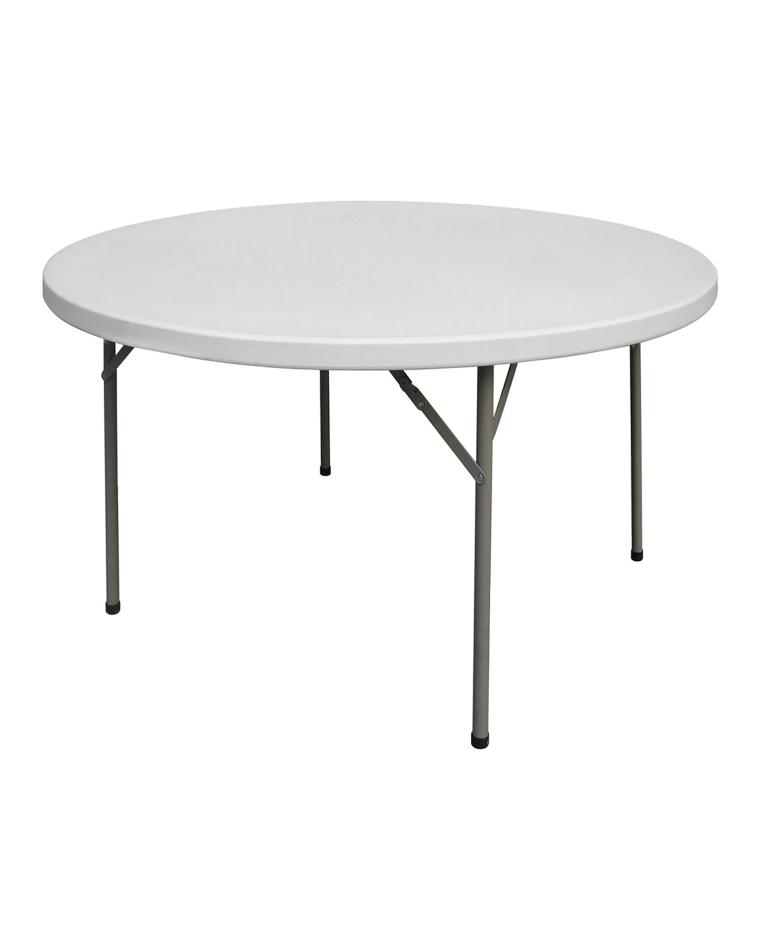 Inklapbare tafel - Rond - Ø115 CM - Promoline