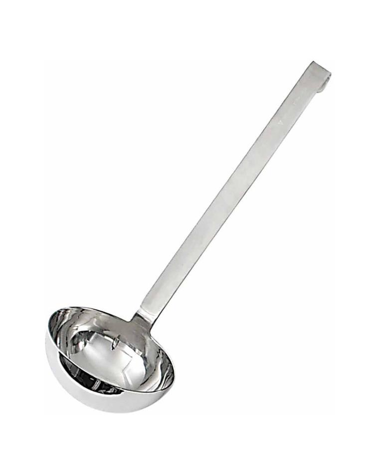 Opscheplepel - Ø14 CM - 44 CM lang - 0.67 Liter - RVS - Promoline