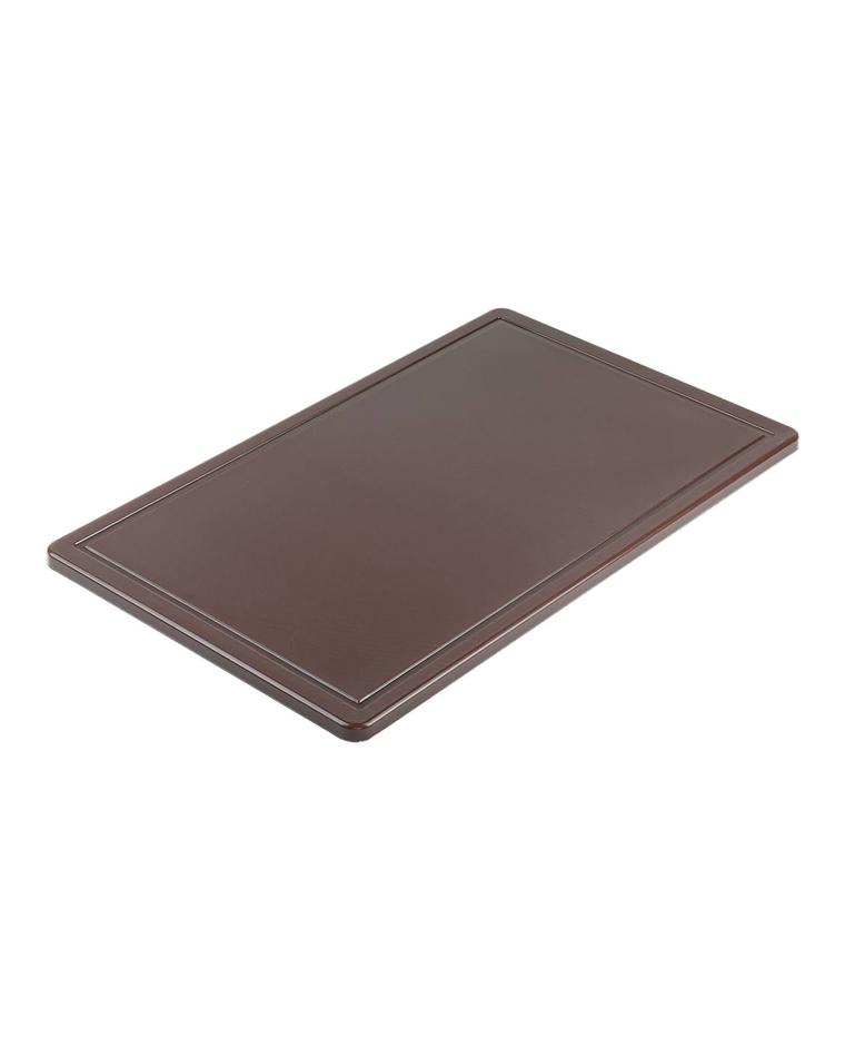 Snijplank - 1/1 GN - HACCP - Bruin - Promoline