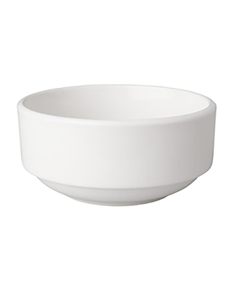Kom - Ø12 CM - 6 Stuks - Stapelbaar - Wit - Mammoet - Budgetline - 506958