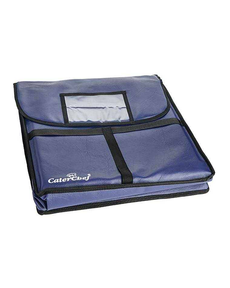 Pizza Bezorgtas - H 15 x 50 x 50 CM - 0.65 KG - Polyvinylchloride (Pvc) - Blauw - Caterchef - 072232