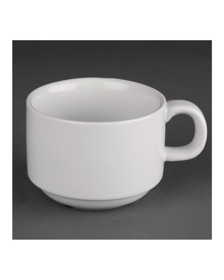 Koffiekop - 20 CL - 24 stuks - H 6.2 x 11.1 x 8.5 CM - Porselein - Olympia - CC200