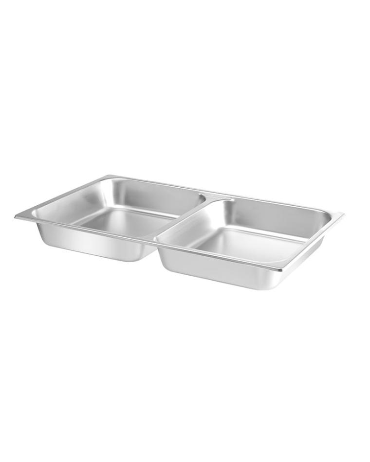 Voedselpan - GN 1/1 - 2 Compartimenten - Hendi - 470190