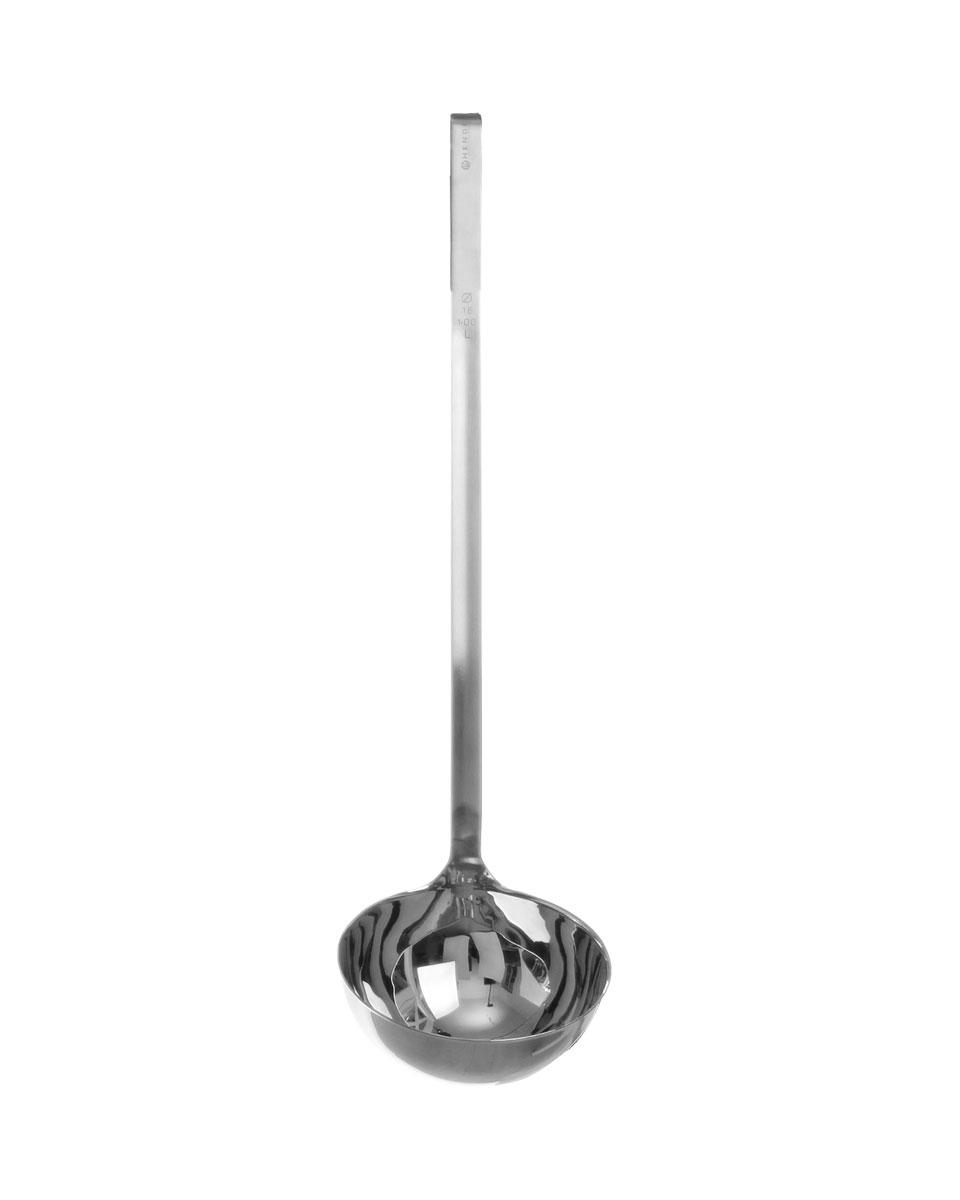 Opscheplepel - RVS - Anti-druppel rand - Ø8 cm - Profi Line - Hendi - 540305
