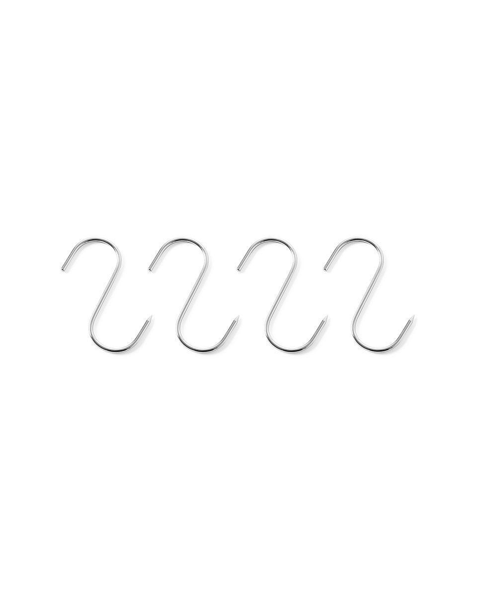 Vleeshaken - 4 stuks - RVS -15 x 0.6 cm - Hendi - 513569
