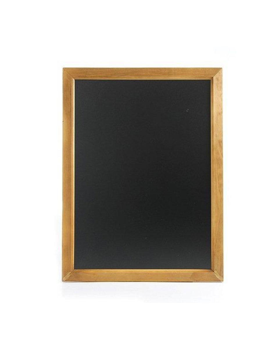 Muur krijtbord - 30 X 40 cm - Zwart - Hendi - 664025