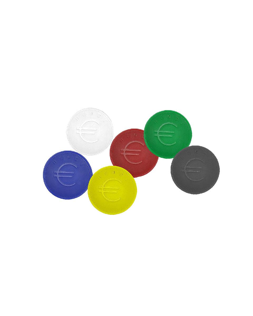 Consumptiemunten - Groen - Plastic - Hendi - 665138