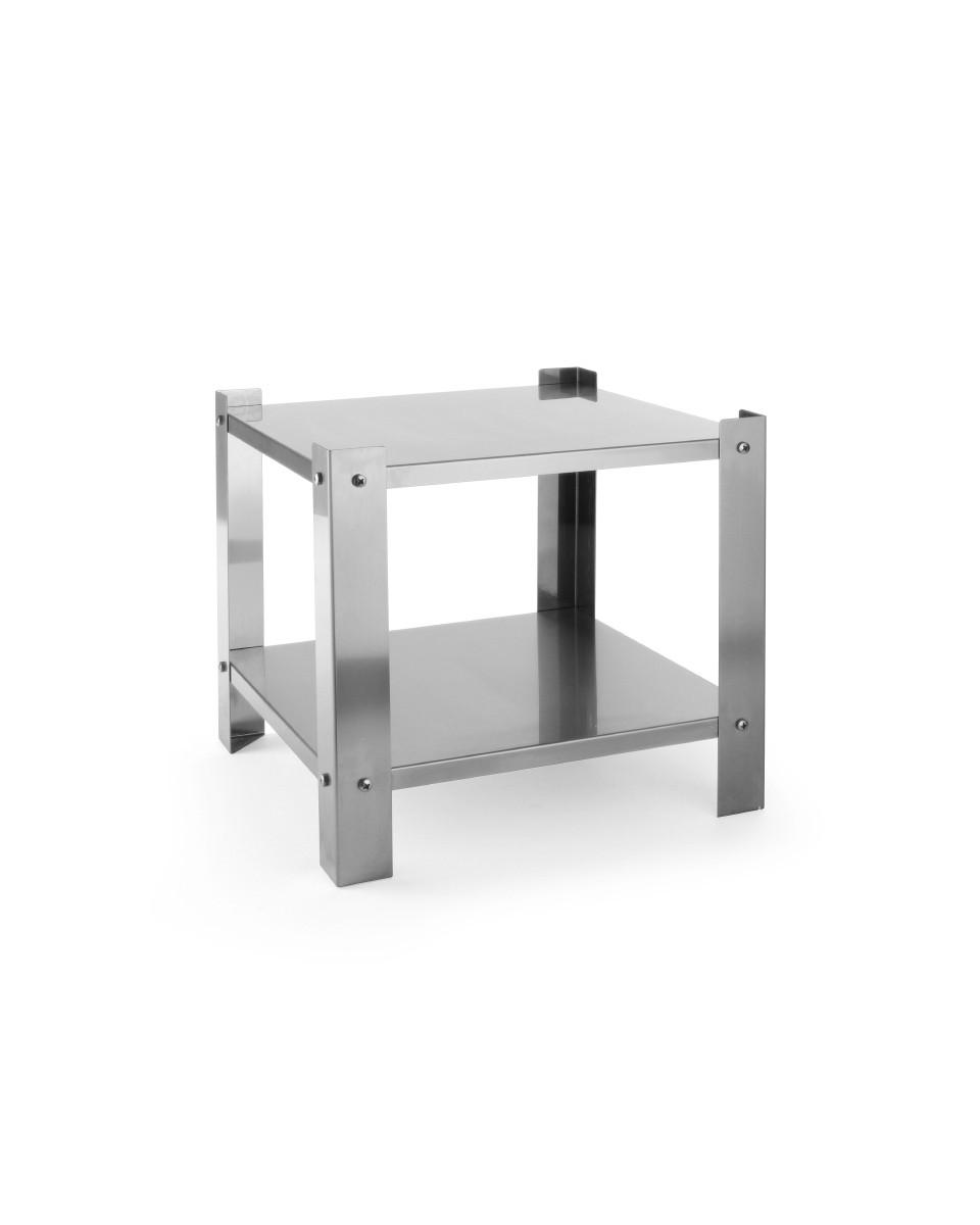 Onderstel Hokker - RVS 180 - H 40 X 42.5 X 42.5 CM - Hendi - 147306