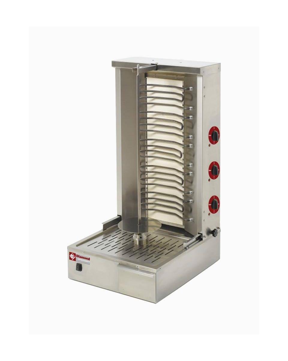 Gyros grill - Elektrisch - 55 KG - 7.2kW - Diamond - KEB-E80