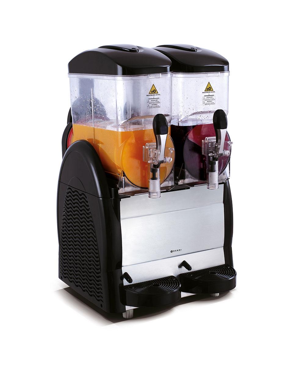 Slush machine - 2 x 12 liter - Hendi - 274224