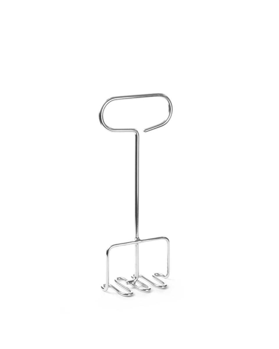 Pureestamper - 36 cm lange steel - RVS - Hendi - 693001