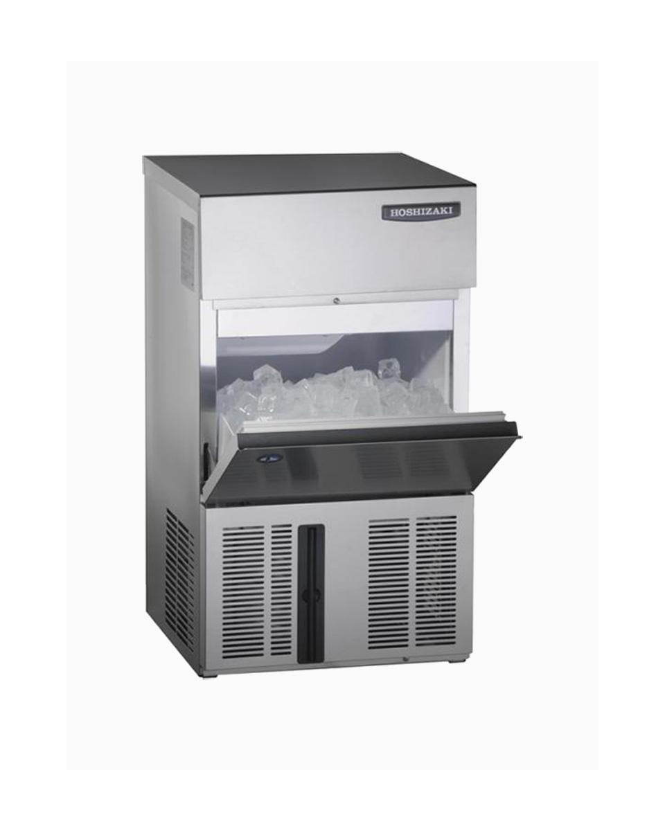 Volle ijsblokjesmachine - Luchtgekoeld - 22 kg / 24u - Volle ijsblokjes - L formaat ijsblokjes - Hoshizaki - IM-21CNE