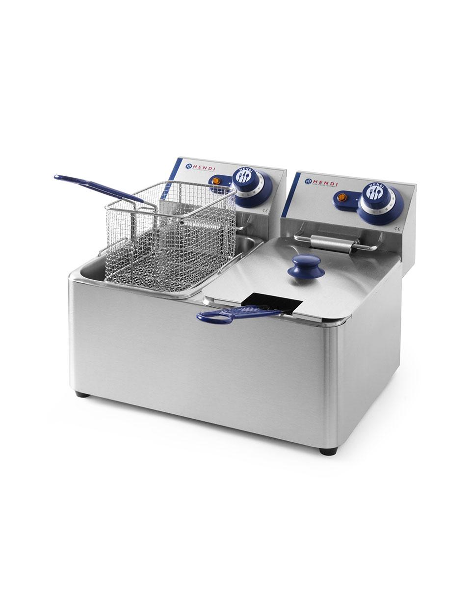Friteuse Blue Line - 2 x 4 Liter - Hendi - 205846