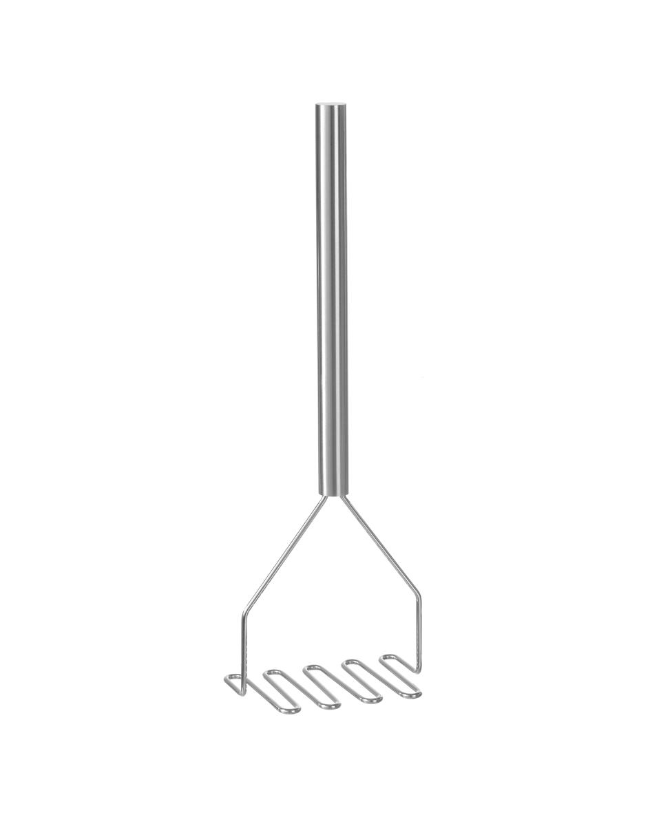 Pureestamper - 81 cm lange steel - RVS - Hendi - 693223