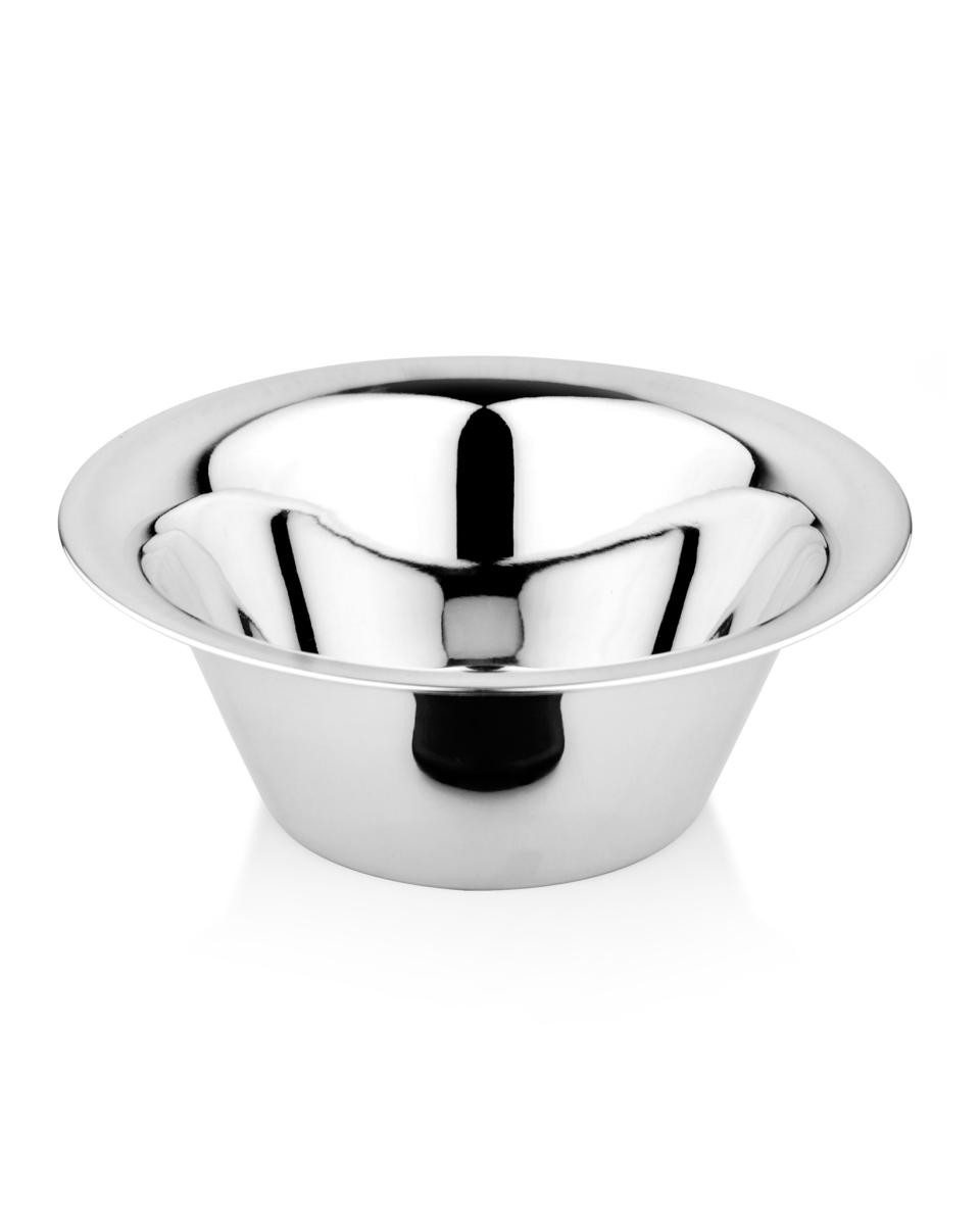 Mengkom - Ø16 CM - Laag model - RVS - Promoline