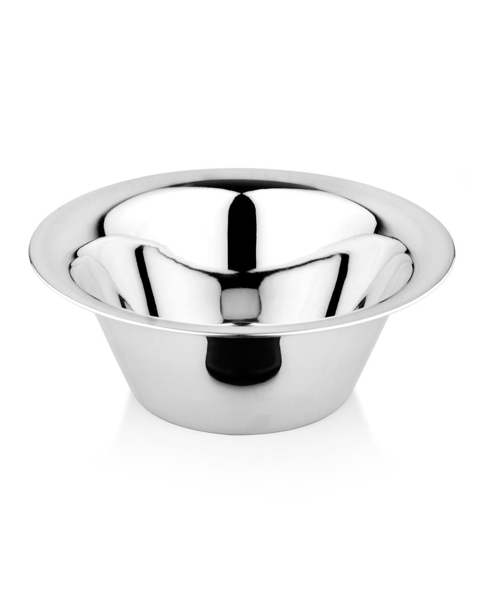 Mengkom - Ø28 CM - Laag model - RVS - Promoline