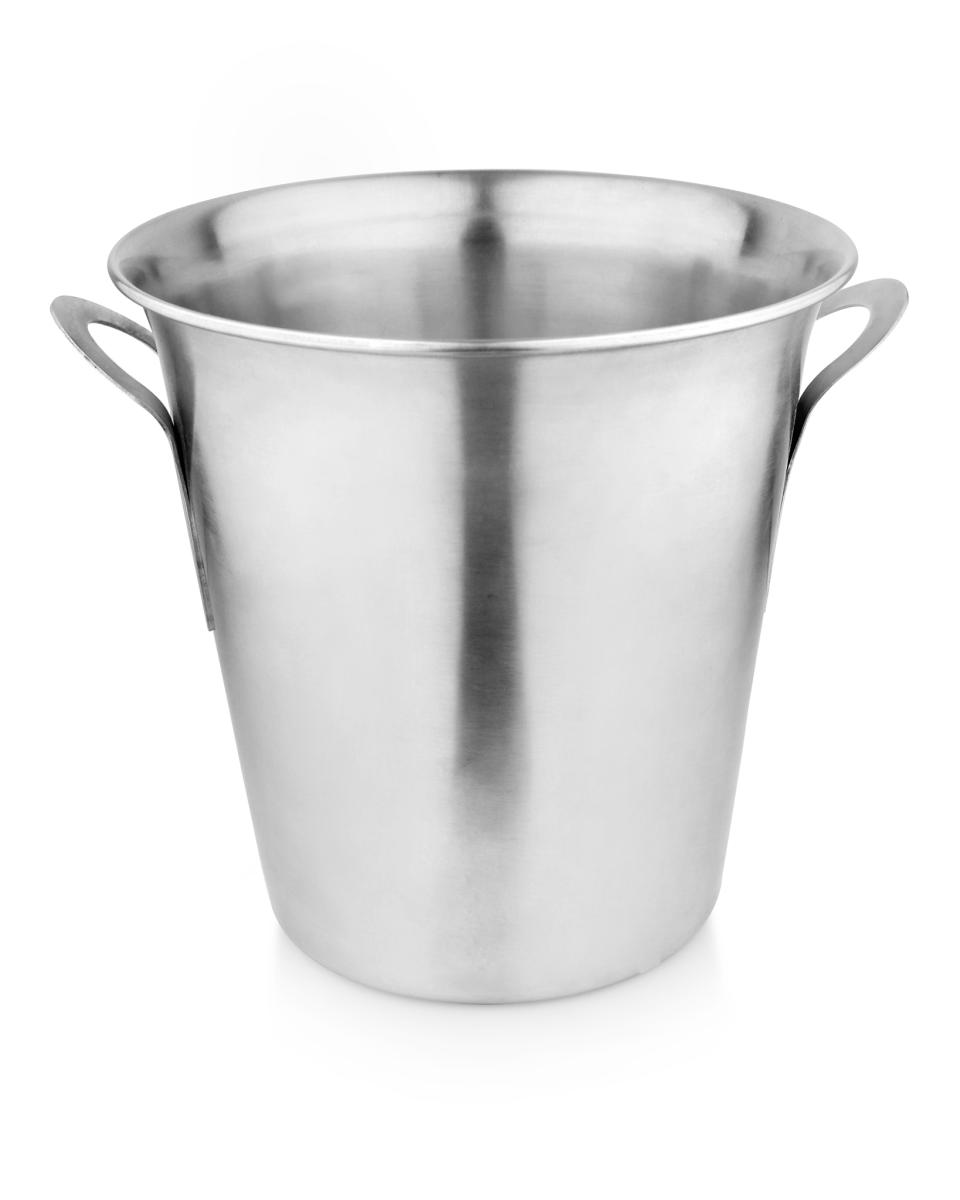 Wijnkoeler - 21 x 21 CM - Tulp - RVS - Promoline