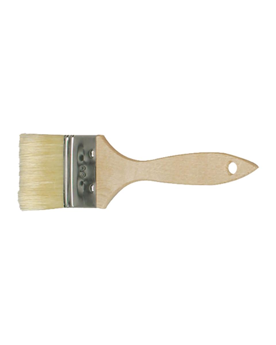 Bakkwast - Hout - Natuurlijk haar - 8 cm - Promoline
