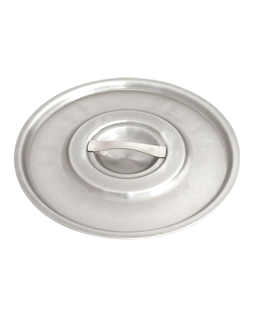 Deksel emmer - 77542 - RVS - Promoline