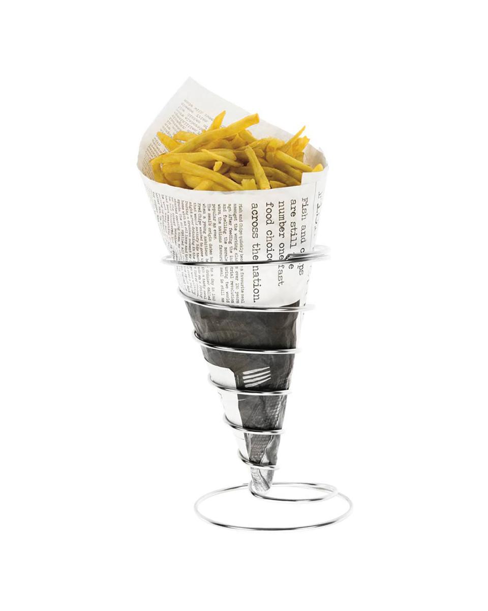 Friteszak standaard - RVS - Promoline