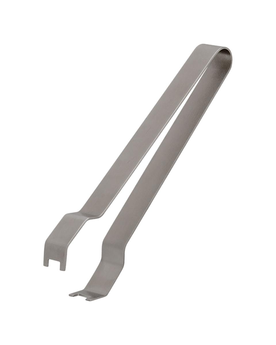 Ijsblokjestang - 14.5 CM - RVS - Promoline