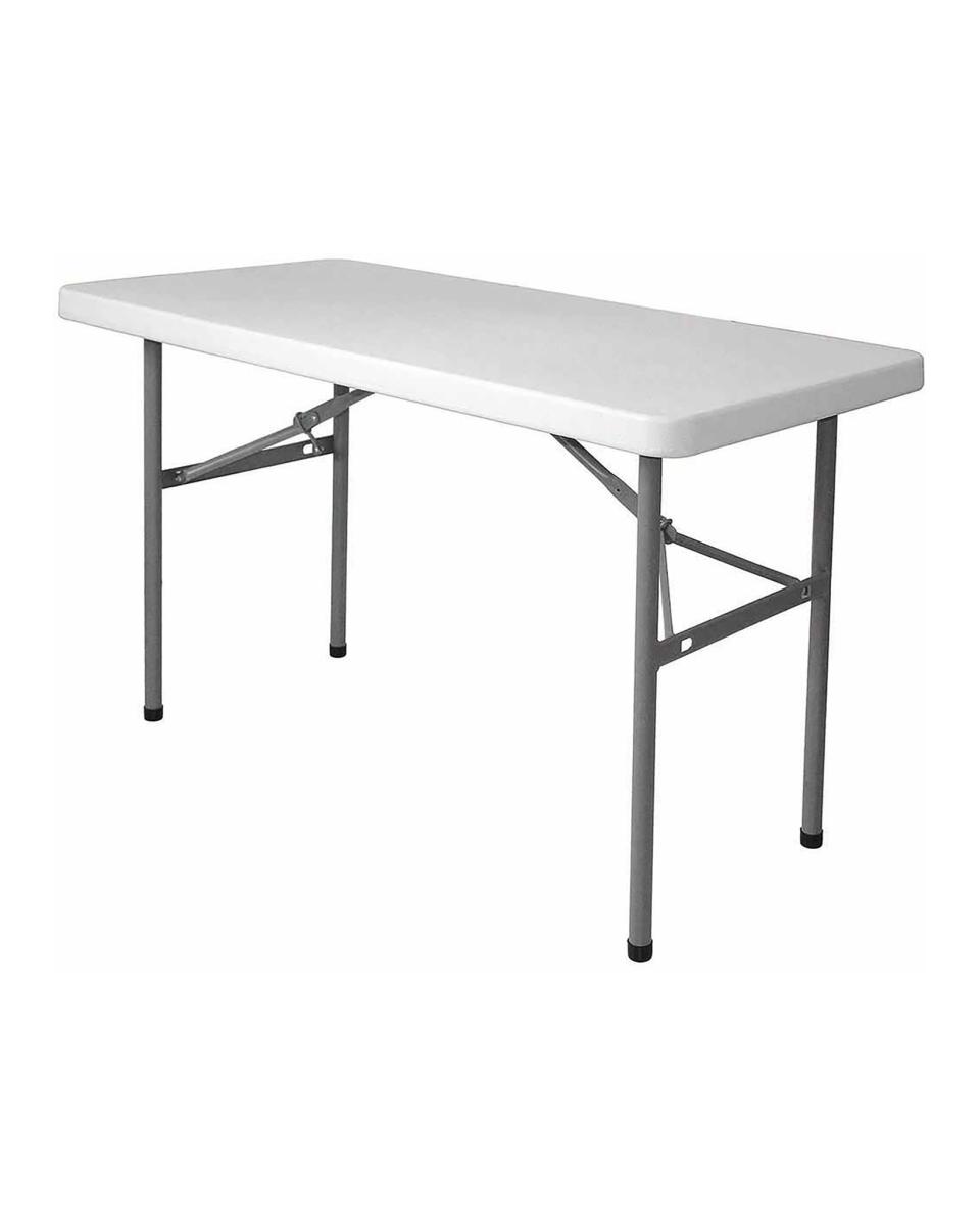Inklapbare tafel - Rechthoek - H 74 x 122 x 61 CM - Promoline