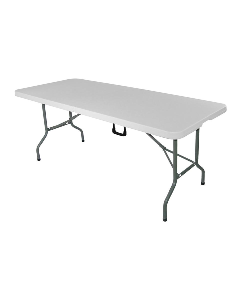 Inklapbare tafel - Rechthoek - H 74 x 184 x 75 Cm - Promoline