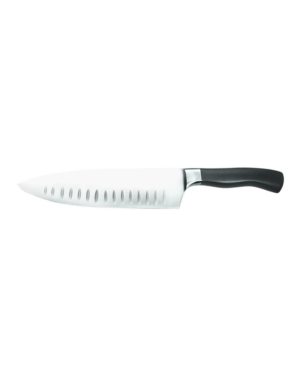 Koksmes - 20 CM - Kuiltjes in lemmet - Gesmeed - Promoline