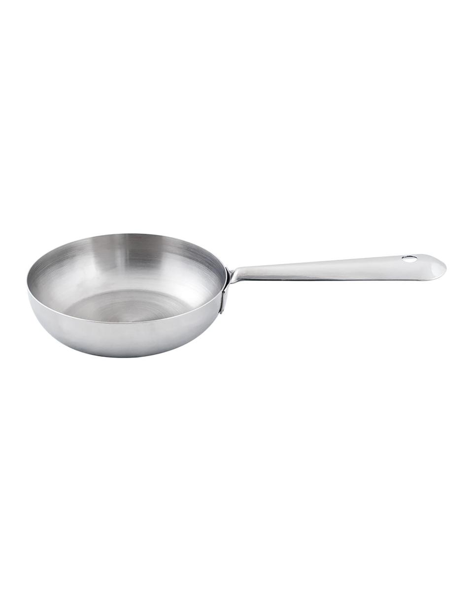Mini koekenpan - 11.5 CM - Finger Food - RVS - Promoline