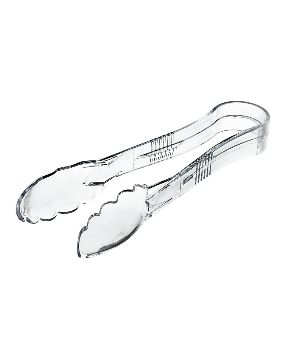 Serveertang - 23 CM - Polycarbonaat - Transparant - Promoline