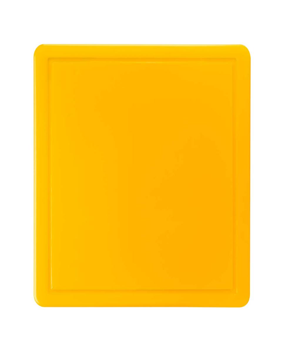 Snijplank - 1/2 GN - HACCP - Geel - Promoline