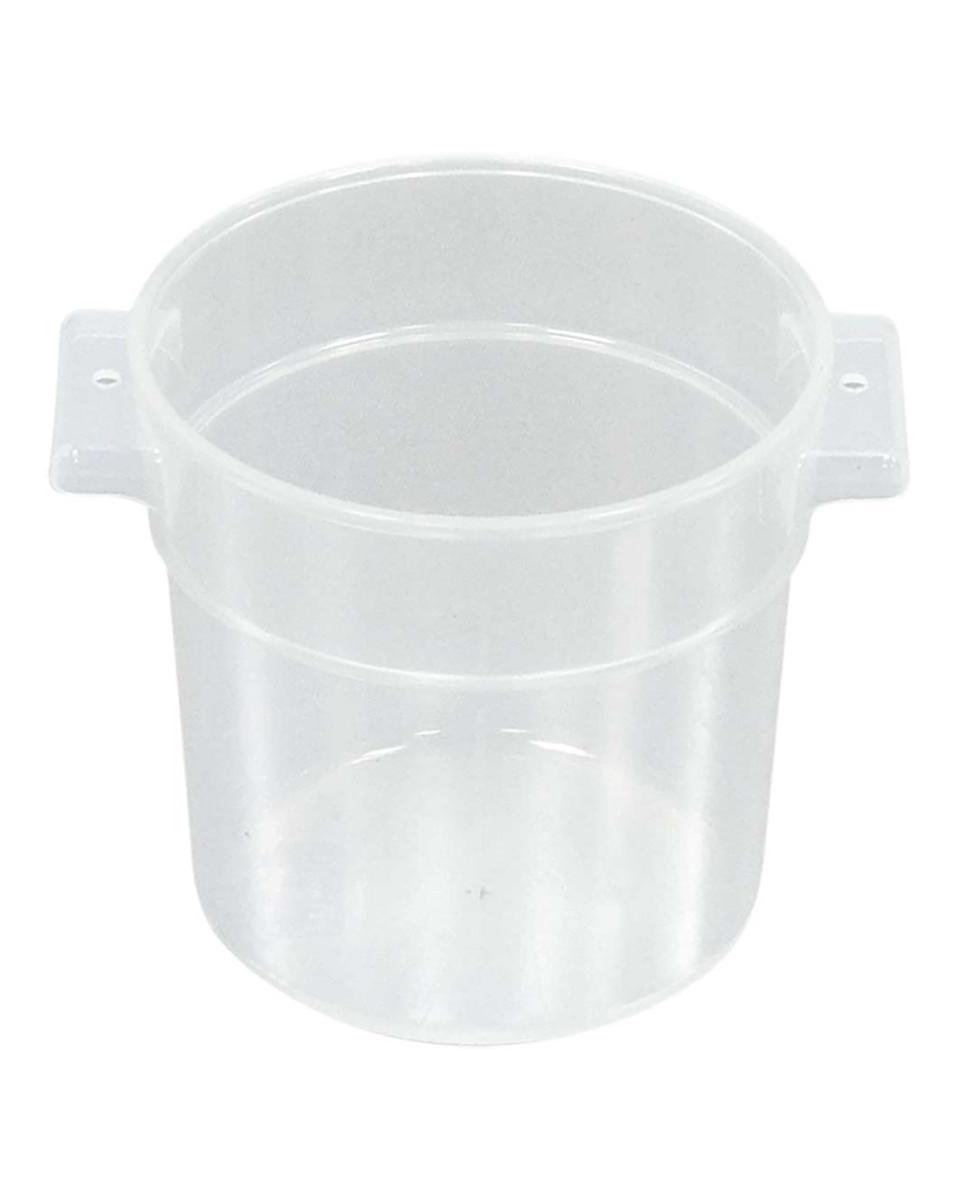 Voedsel Container - Rond - Ø12.5 x H 12.2 CM - 1 Liter - Promoline