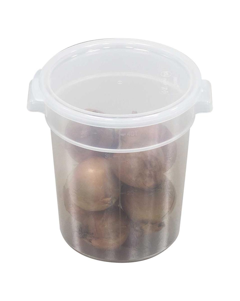 Voedsel Container - Rond - Ø18 x H 21.2 CM - 4 Liter - Promoline
