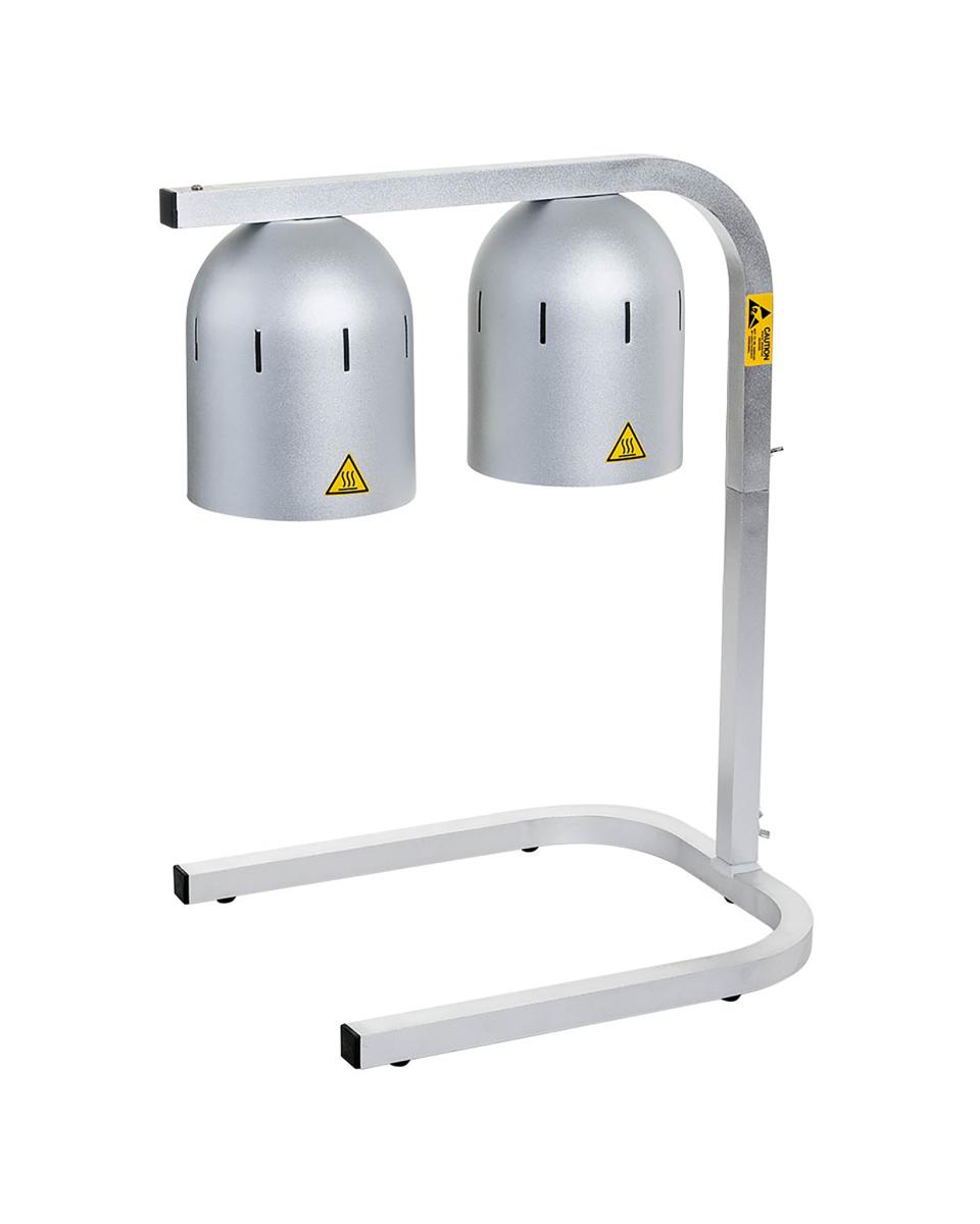Warmtebrug - 1/1 GN - Aluminium - 2 Lampen - Promoline