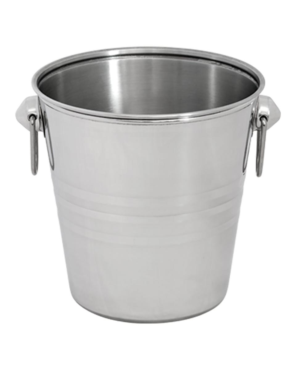 Wijnkoeler - 4.5 Liter - RVS - Met ringen - Promoline