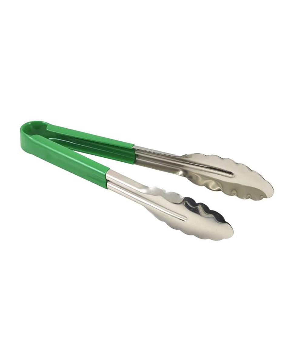 Serveertang - 23 CM - Groen - Promoline