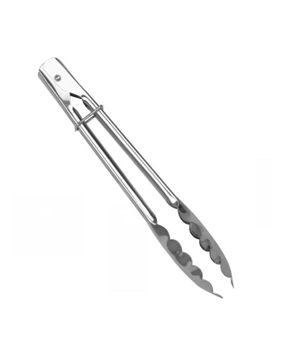 Serveertang - 40 CM - Veer geladen - RVS - Promoline