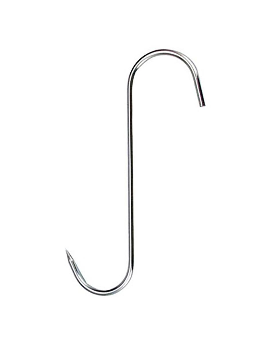 Vleeshaak - 10 CM - Ø0.4 CM - RVS - Promoline