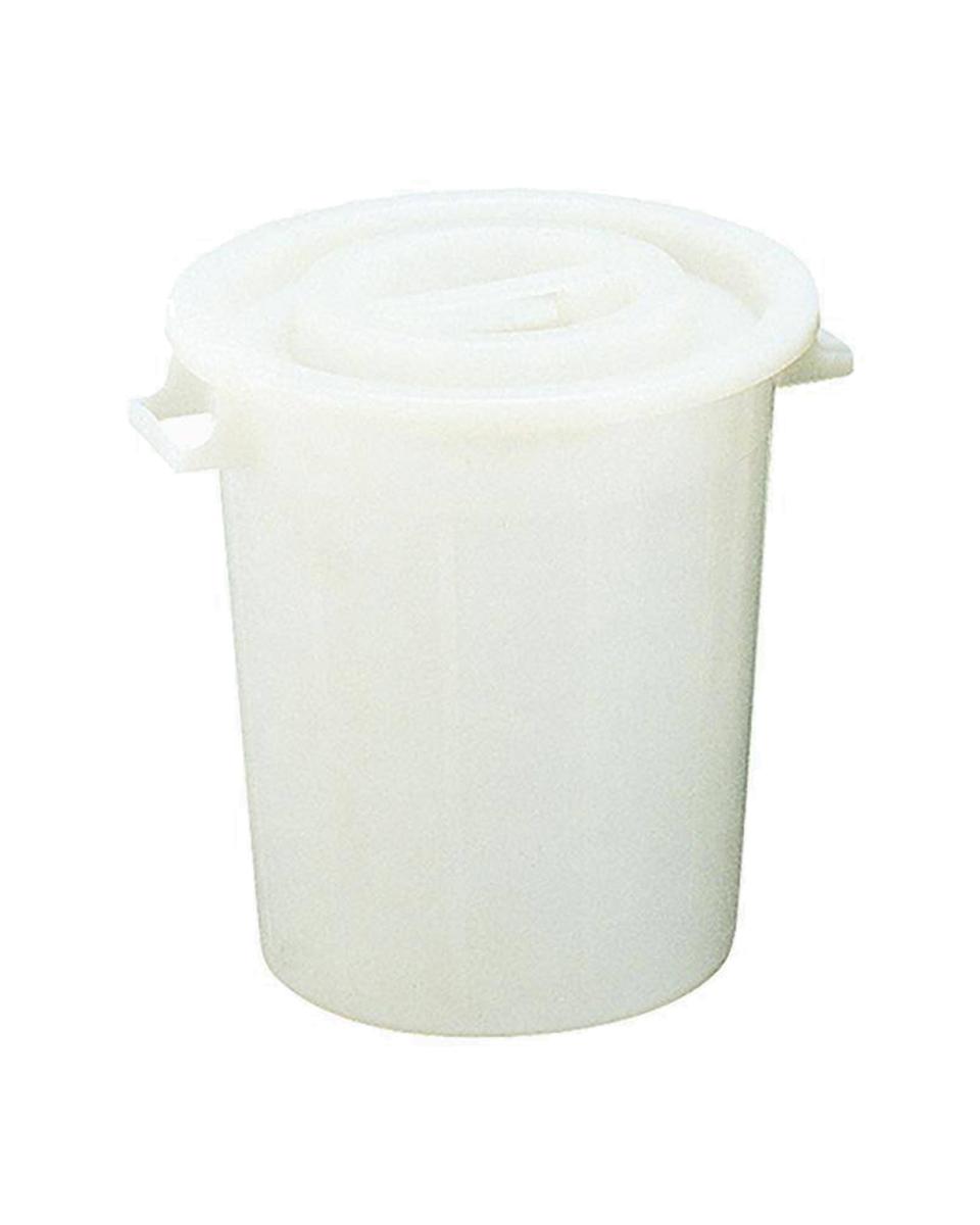 Voedselcontainer - H 75 CM - 10 KG - Ø54 CM - polyethyleen - Wit - 120 Liter - Standaard - 956003