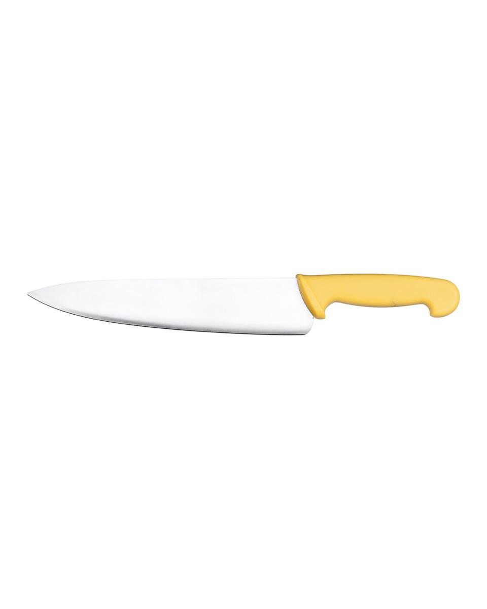 Koksmes - 25 CM - HACCP - Geel - Promoline