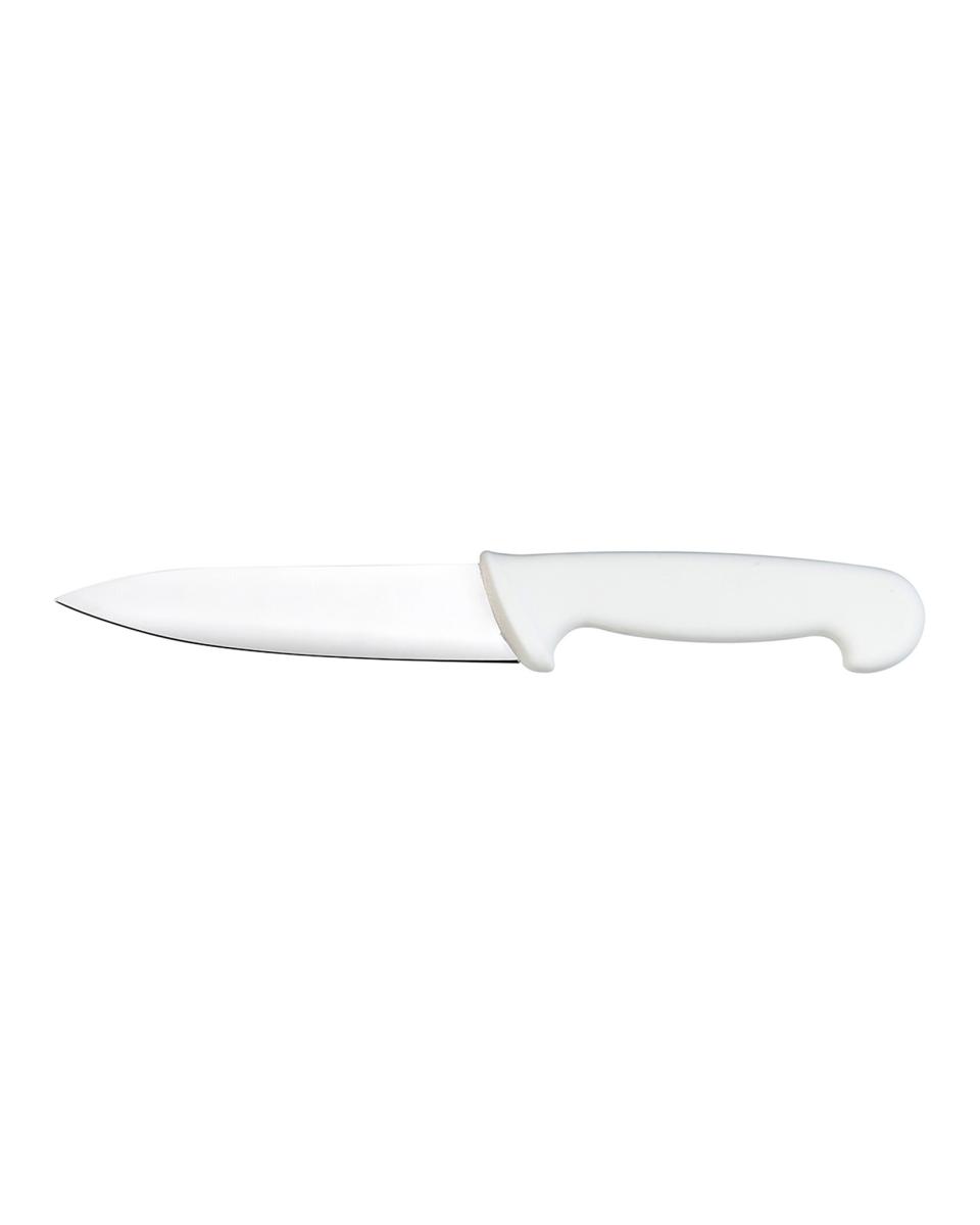 Koksmes - 15 CM - HACCP - Wit - Promoline