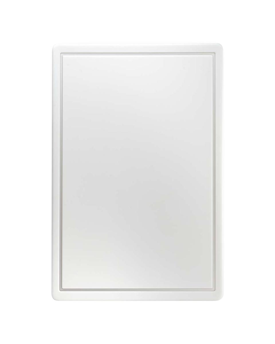Snijplank - 60 x 40 CM - HACCP - Wit - Promoline
