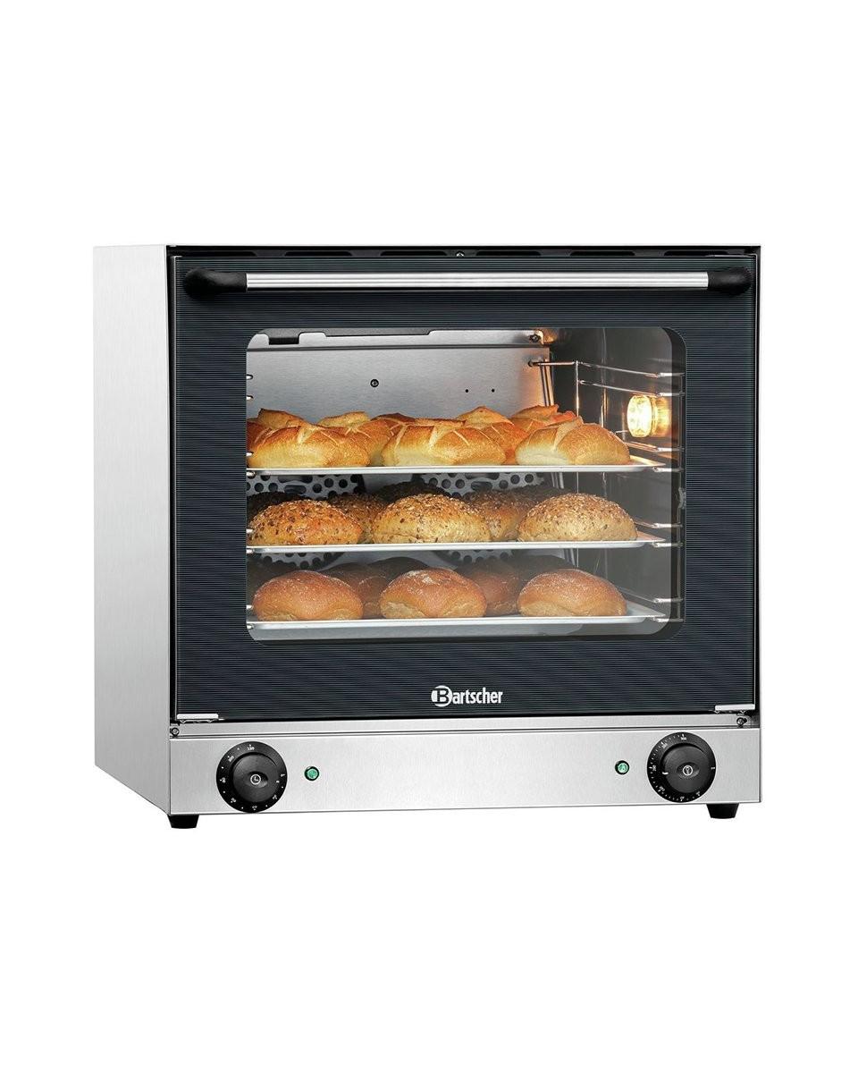 Heteluchtoven - 4 niveaus - AT90 - 43.8 x 31.5 CM - Bartscher - A120786