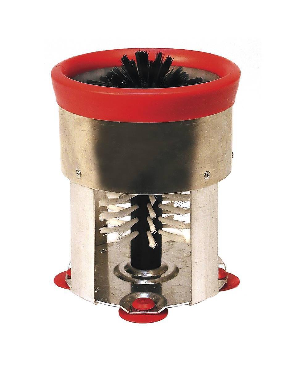 Bierglasspoelborstel - Rond - Aluminium - Betra - 125005