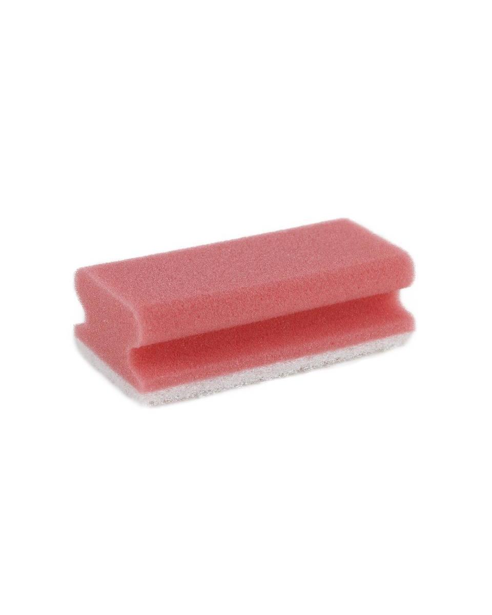 Schuurspons - Greepgleuf - 14 CM - Rood - Betra - 105023