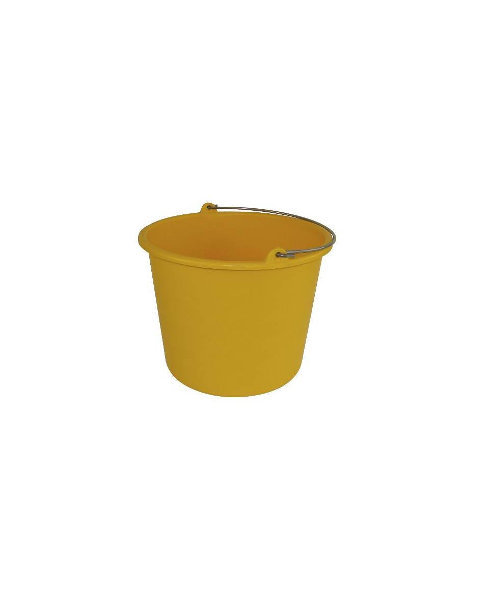 Emmer - 12 Liter - Kunststof - Geel - Betra - 651056